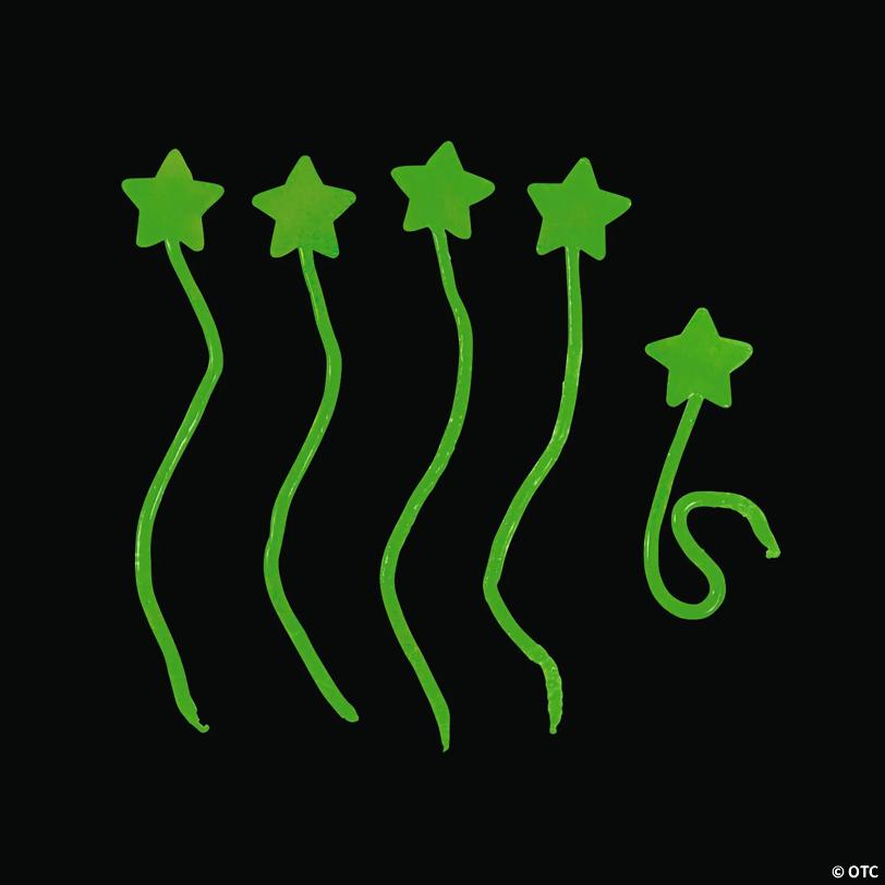 Bulk 72 Pc. Glow-in-the-Dark Sticky Stars