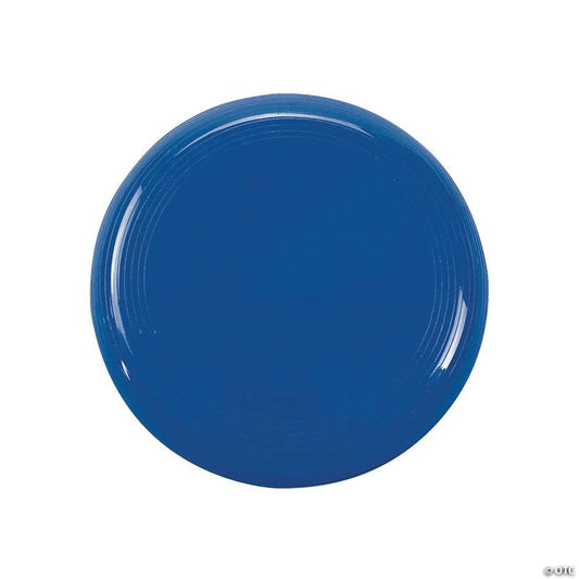 Bulk 72 Pc. Mini Blue Plastic Flying Discs