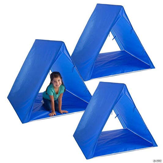 Bulk Blue Sleepover Tents Kit - 3 Pc.