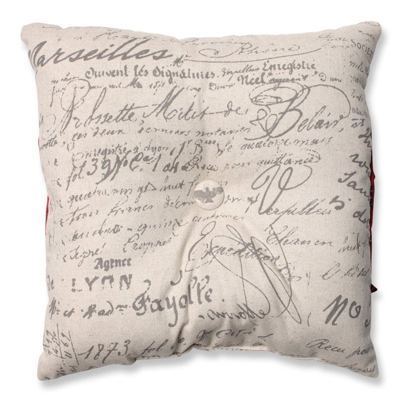 Buttons Reversible Throw Pillow