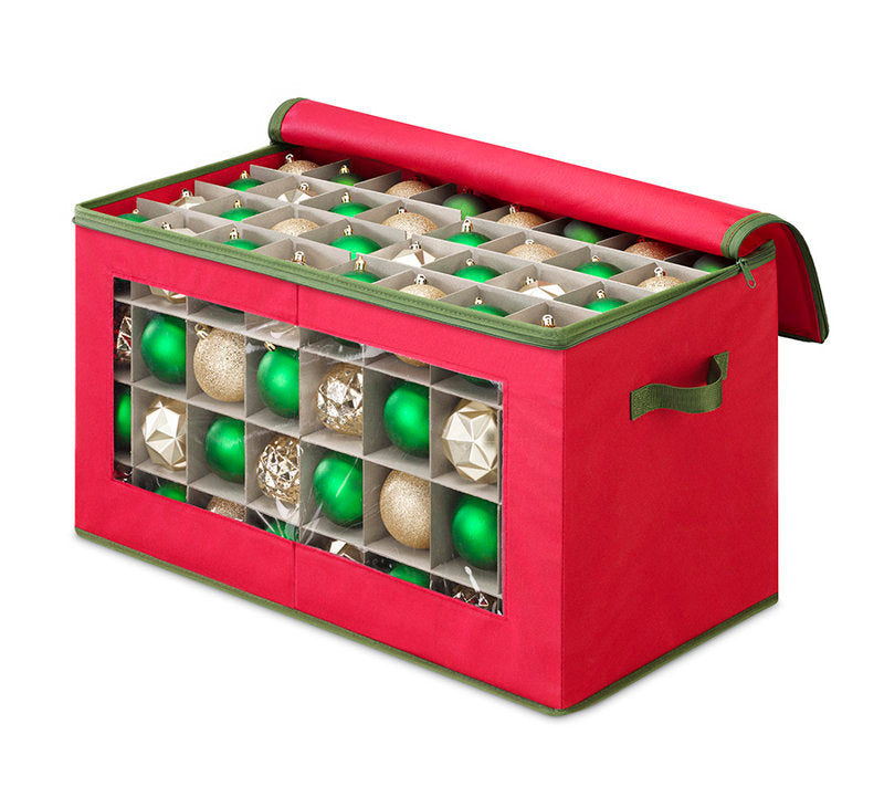 CHRISTMAS ORNAMENT BOX-128 SECTIONS