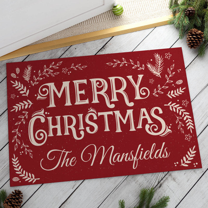 Calim Non-Slip Christmas Doormat