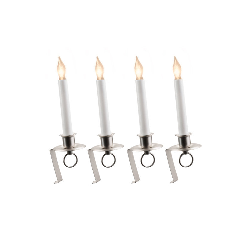 Cambridge Unscented Flameless Candle with Metal Holder