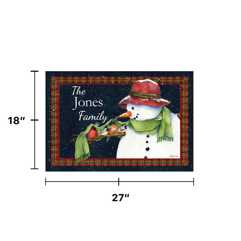 Cameron-Jack Non-Slip Christmas Doormat