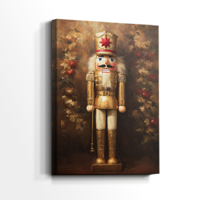 Candlelit Carol of Mistletoe-Premium Gallery Wrapped Canvas