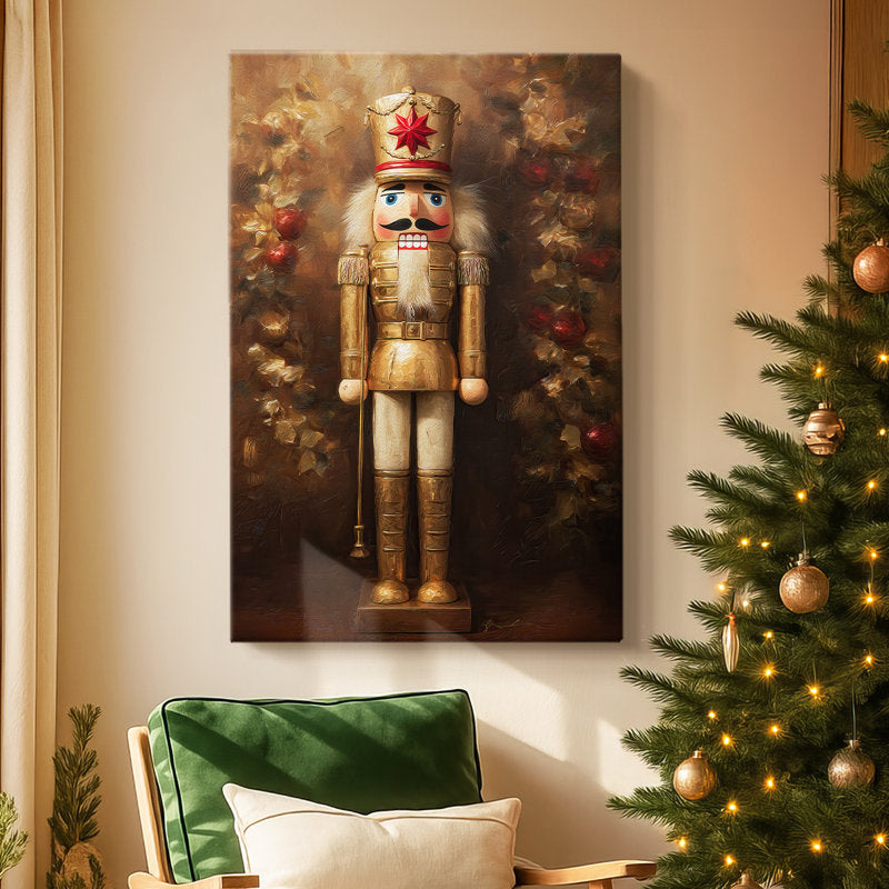 Candlelit Carol of Mistletoe-Premium Gallery Wrapped Canvas