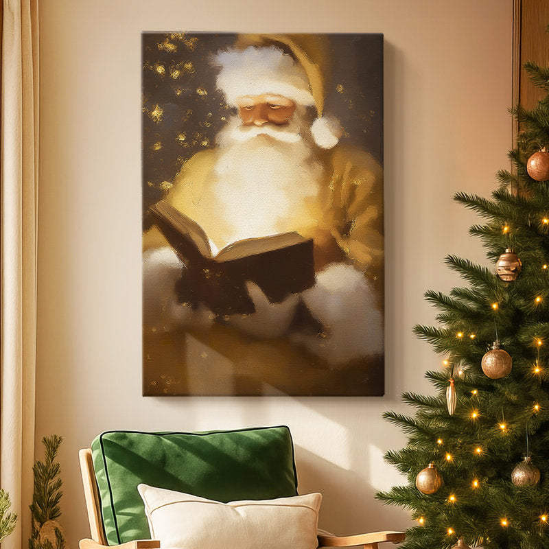 Candlelit Carol of Star-Premium Gallery Wrapped Canvas