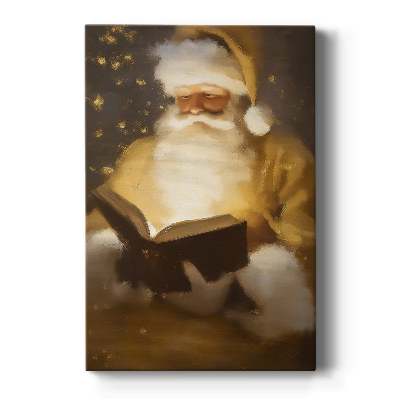Candlelit Carol of Star-Premium Gallery Wrapped Canvas