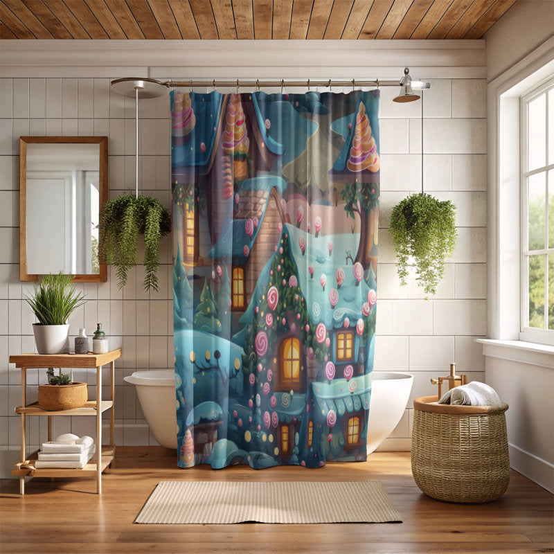 Candy Abode - Premium Shower Curtain