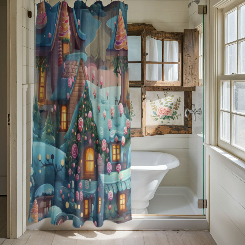 Candy Abode - Premium Shower Curtain