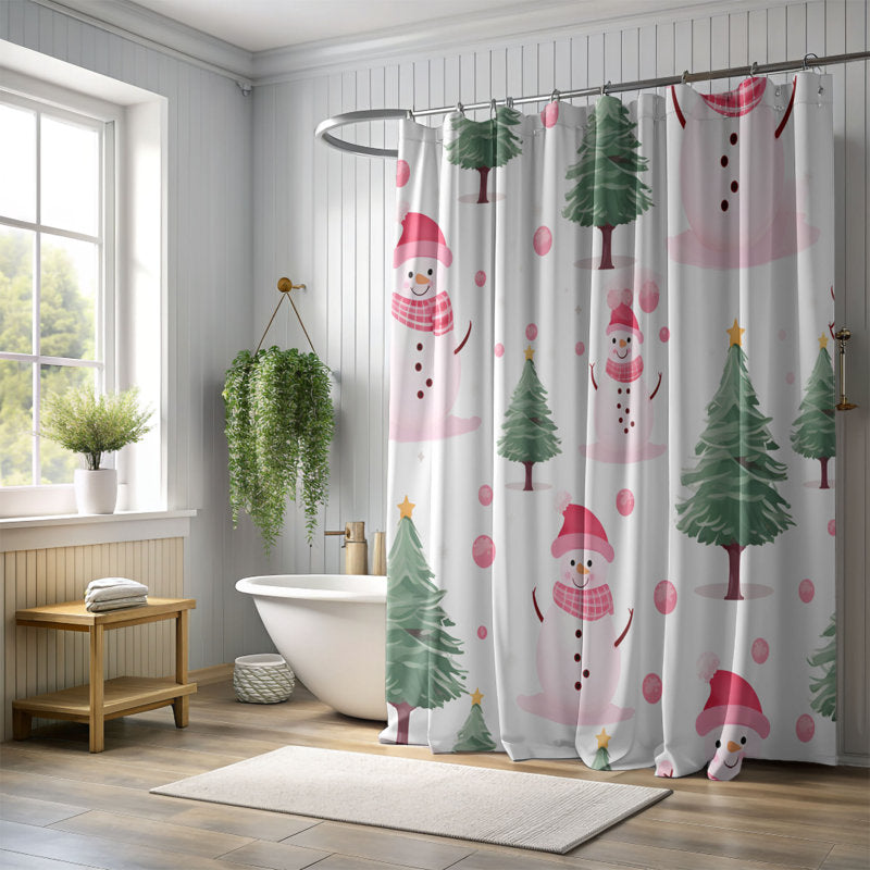 Candy Blush - Premium Shower Curtain 90