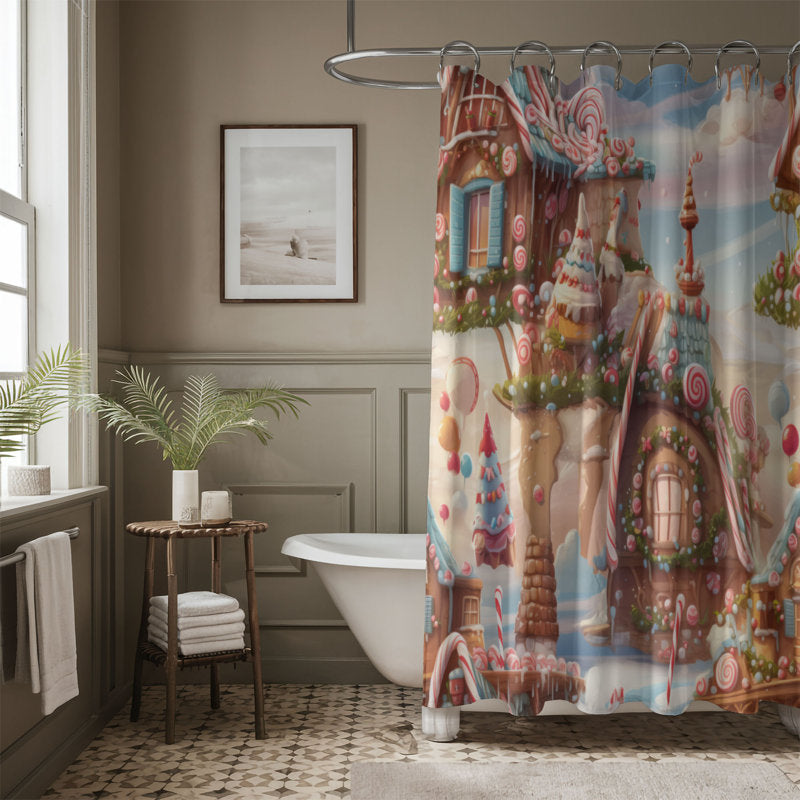 Candy Haven - Premium Shower Curtain