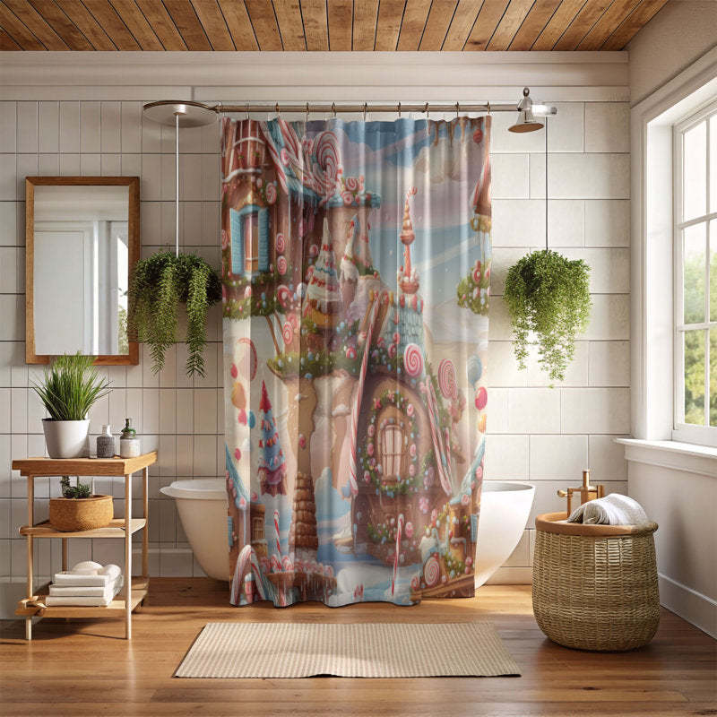 Candy Haven - Premium Shower Curtain