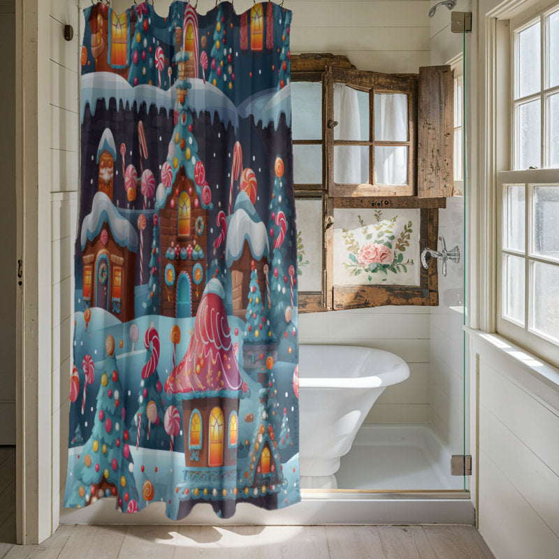 Candy House - Premium Shower Curtain