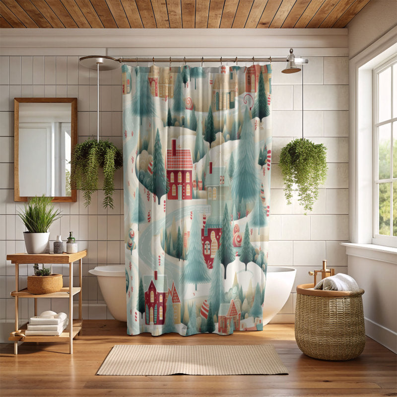 Candy Path - Premium Shower Curtain