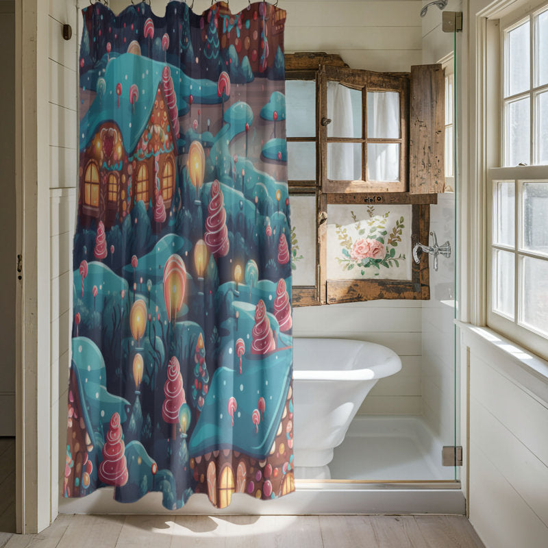 Candy Retreat - Premium Shower Curtain