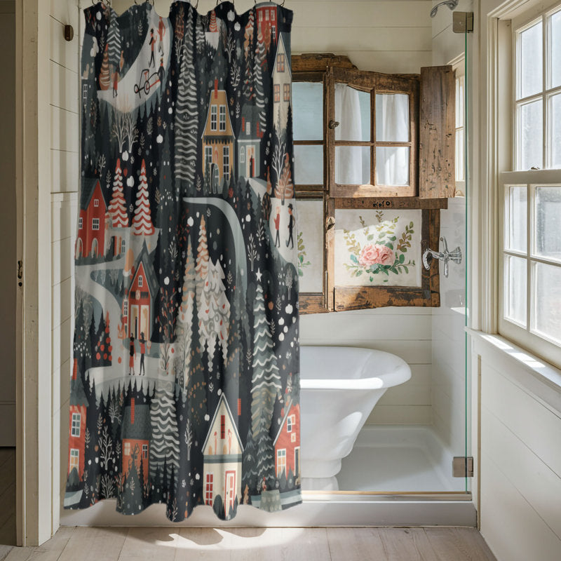 Candy Street - Premium Shower Curtain