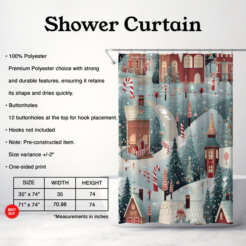 Candy Walk - Premium Shower Curtain