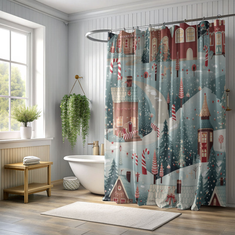 Candy Walk - Premium Shower Curtain