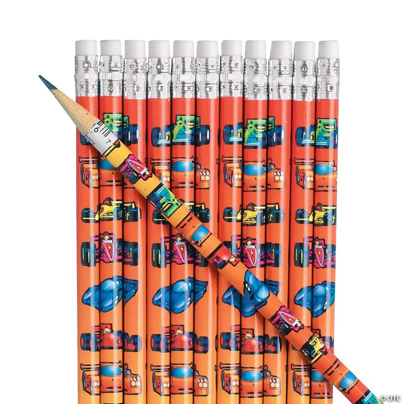 Car Pencils - 24 Pc.