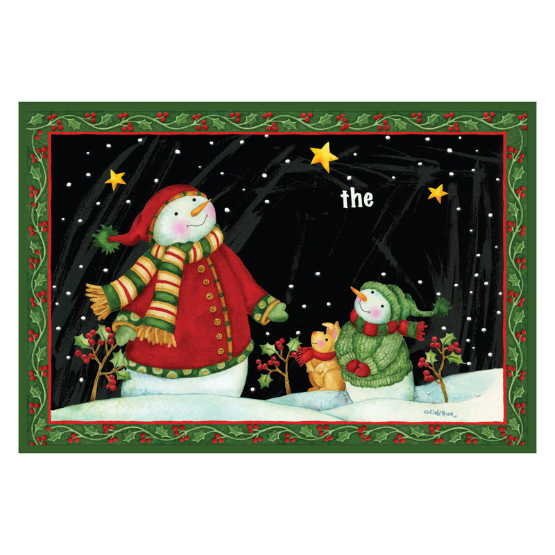 Carmila Non-Slip Christmas Doormat