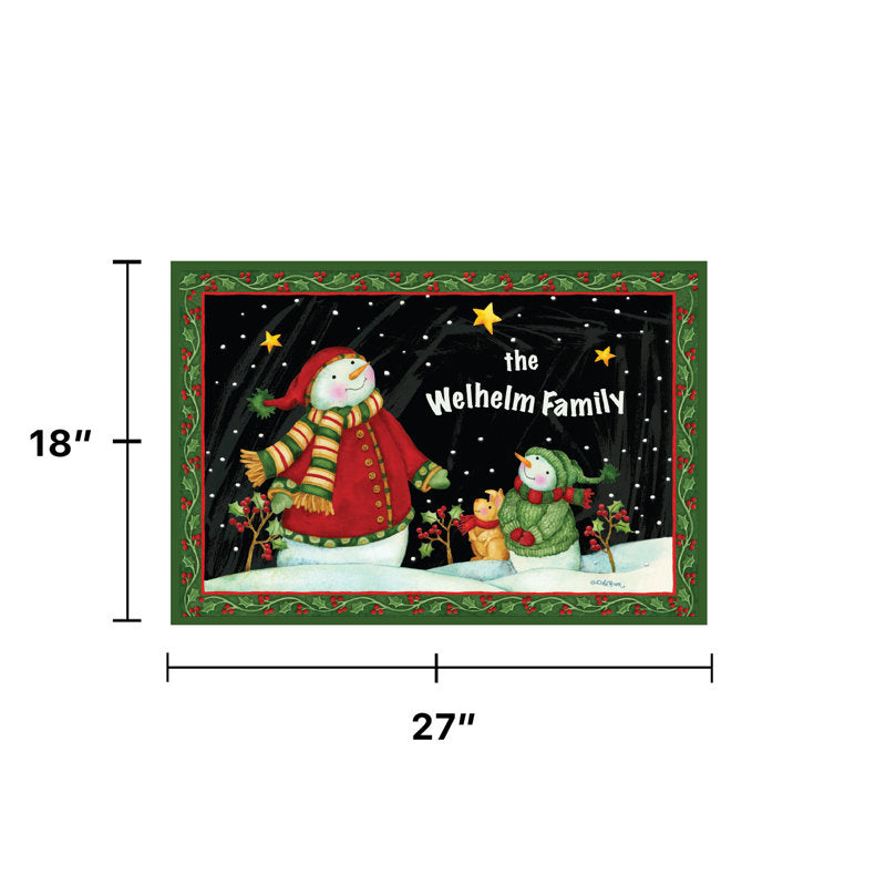 Carmila Non-Slip Christmas Doormat