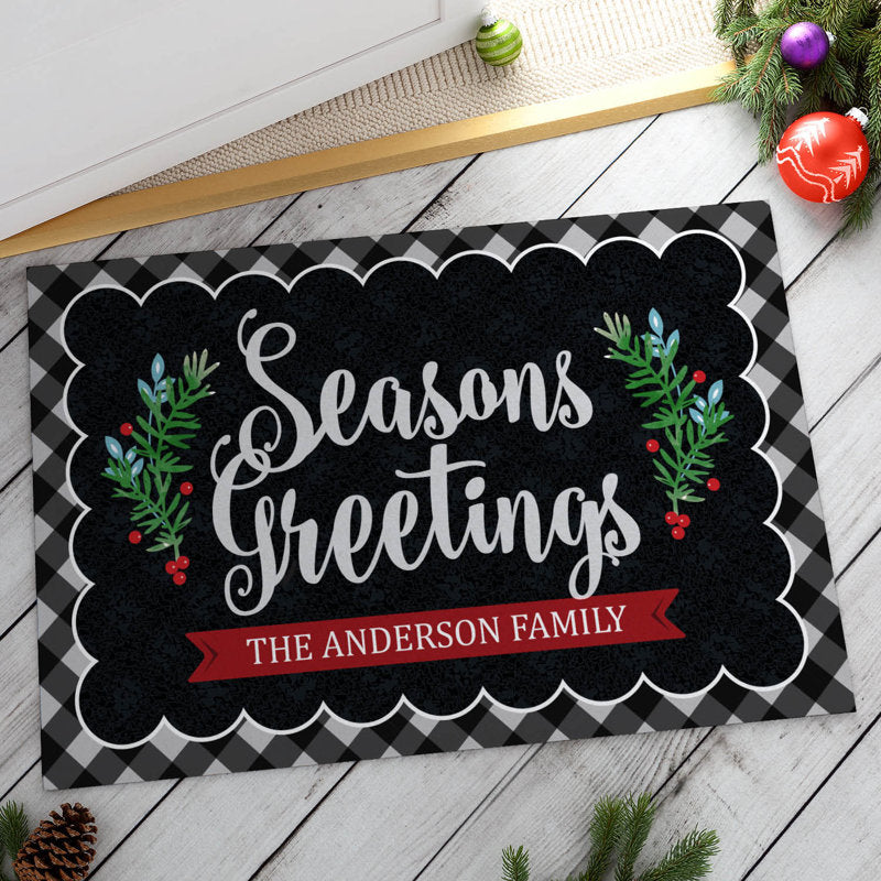 Carolynne Non-Slip Christmas Doormat