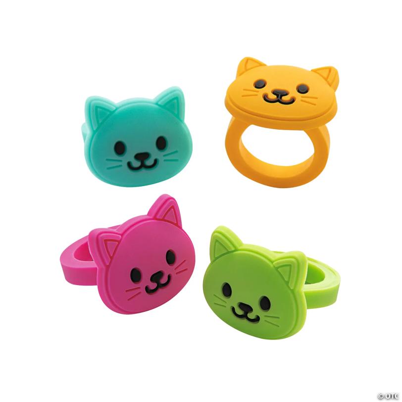 Cat Face Rings