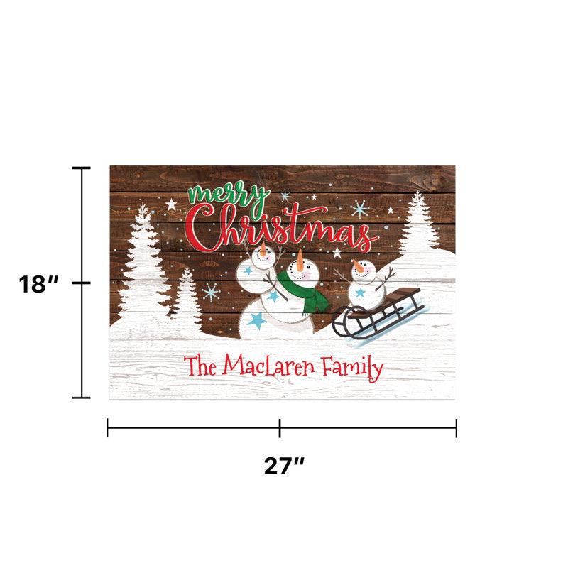 Cavion Non-Slip Christmas Doormat