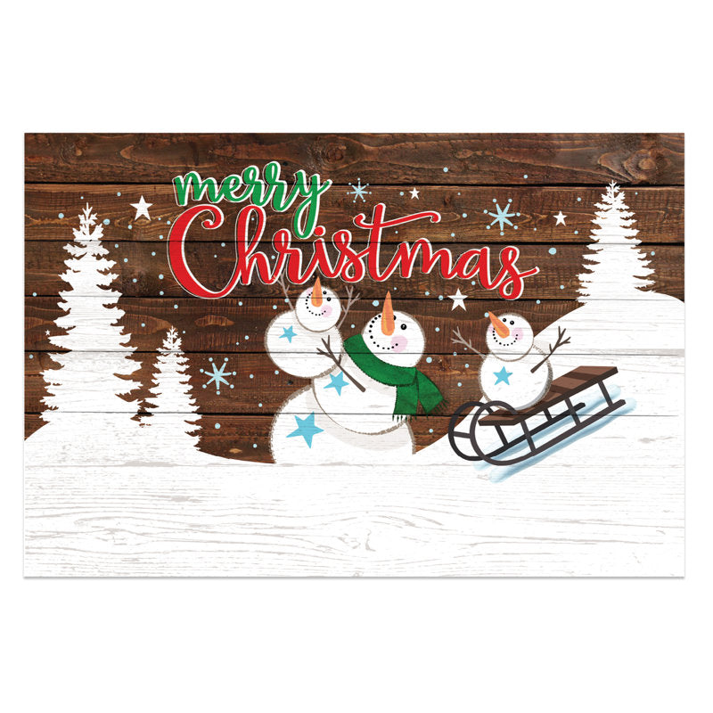 Cavion Non-Slip Christmas Doormat