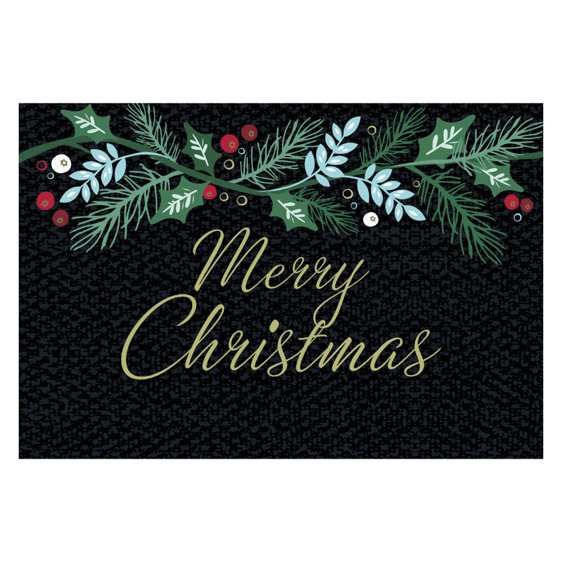 Cebrin Non-Slip Christmas Doormat