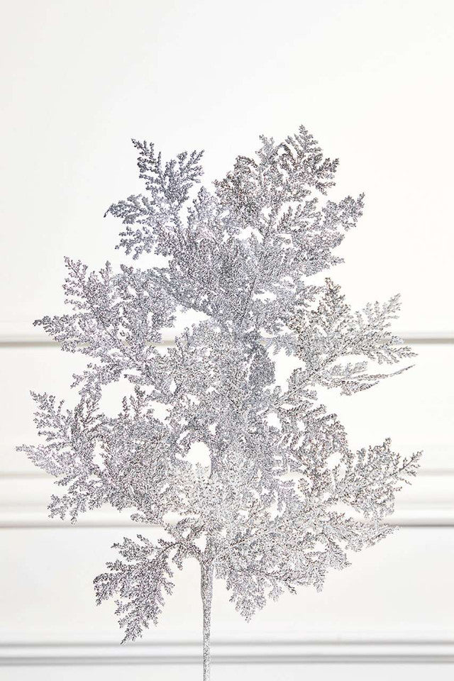 Wood and Sequin Drop Ornament 8 Inch Christmas Decoration