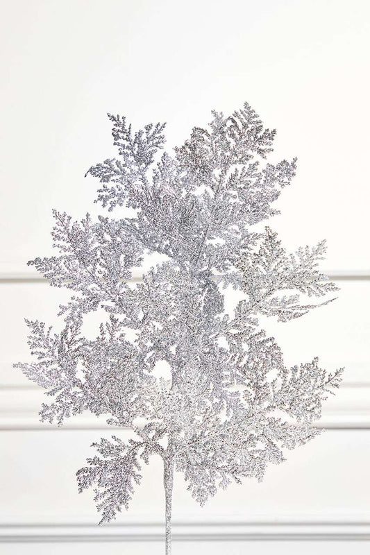 Wood and Sequin Drop Ornament 8 Inch Christmas Decoration