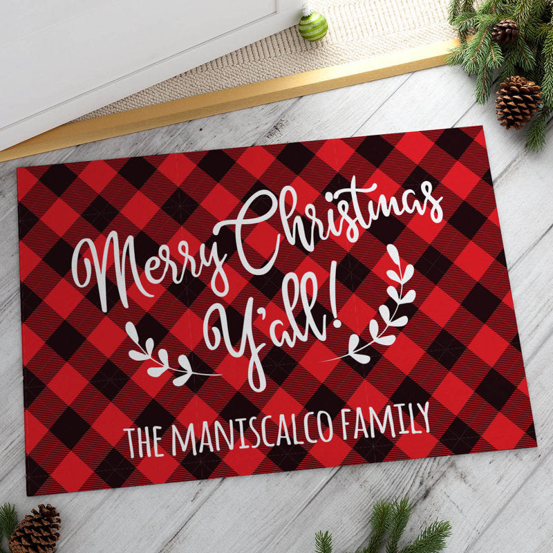 Cefola Non-Slip Christmas Doormat