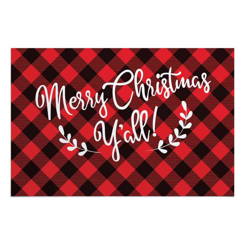 Cefola Non-Slip Christmas Doormat