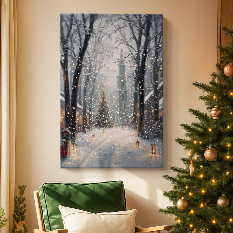 Chalk Serenade-Premium Gallery Wrapped Canvas