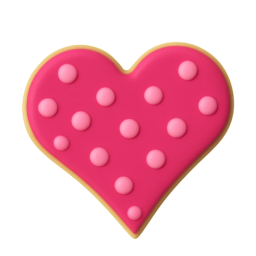 Heart Cookie Cutter 4 in B1111