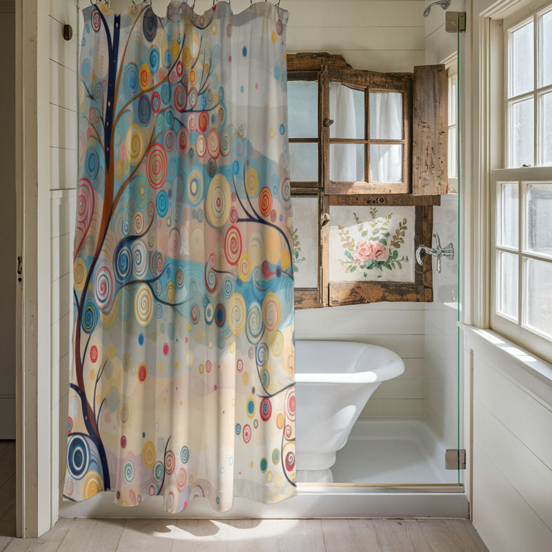 Cheerful Pine - Premium Shower Curtain