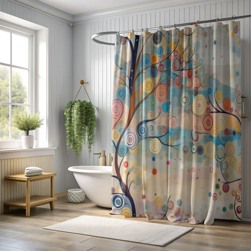 Cheerful Pine - Premium Shower Curtain