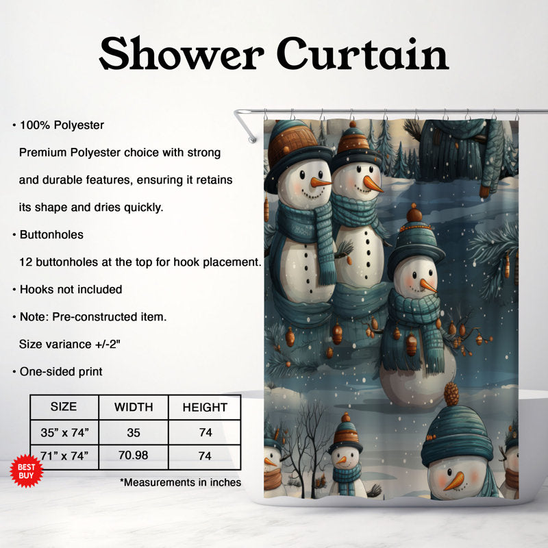 Chilled Sculpture - Premium Shower Curtain