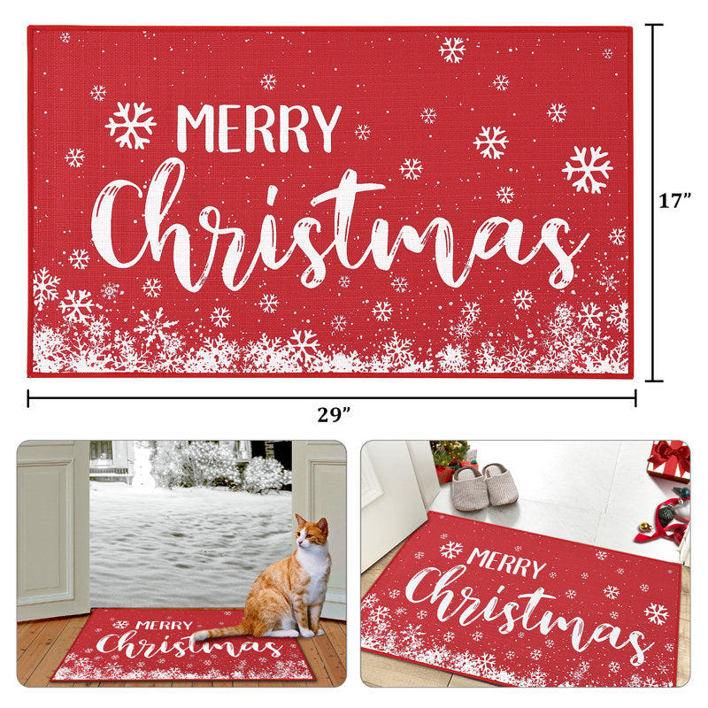 Christmas Decorative Door Mat