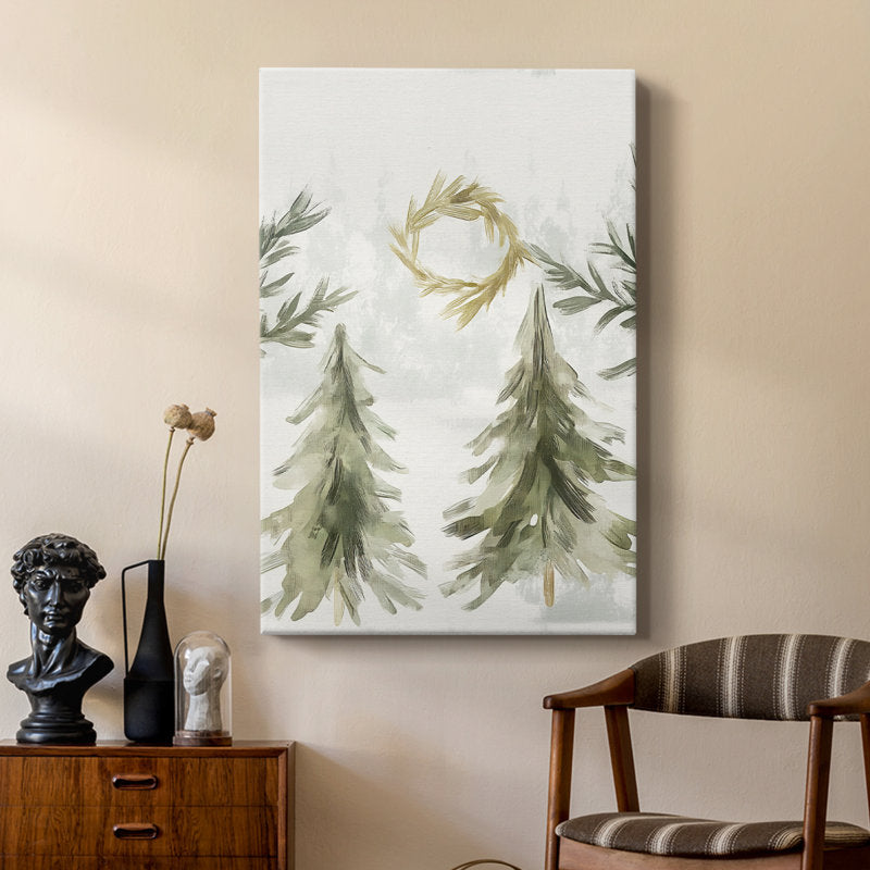 Christmas Holiday Art CCCLXIX -Custom Wrapped Gallery Cavas