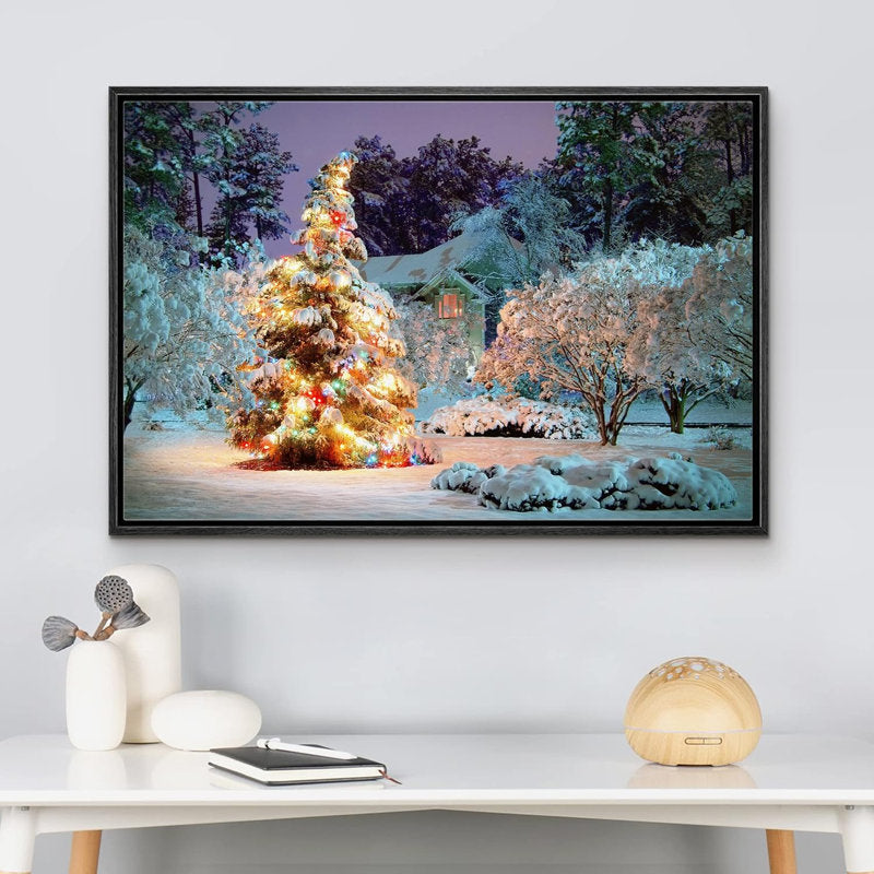 Christmas Holiday Celebration Graphic Art