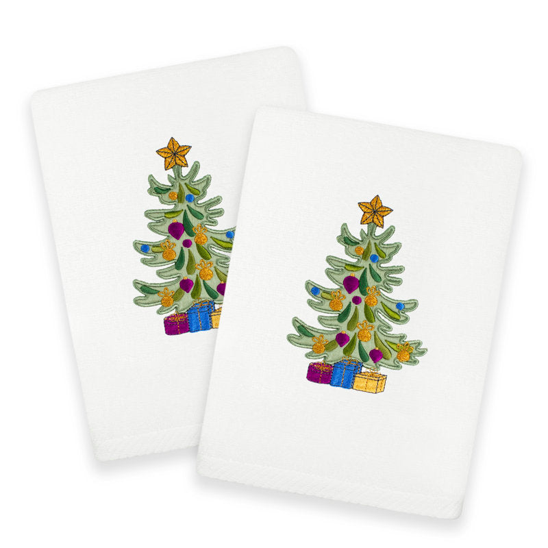 Christmas Presents Turkish Cotton Hand Towel