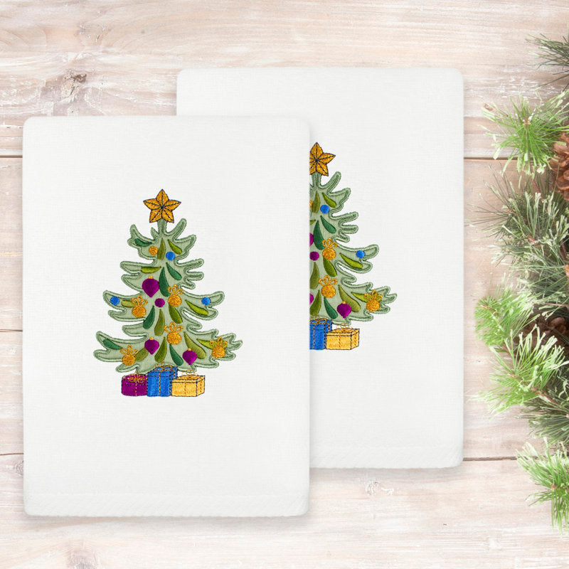 Christmas Presents Turkish Cotton Hand Towel