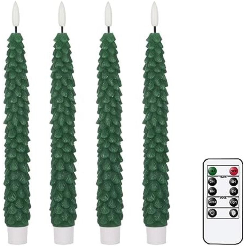 Pine / Christmas Tree Scented Jar Candle with Ceramic Holder