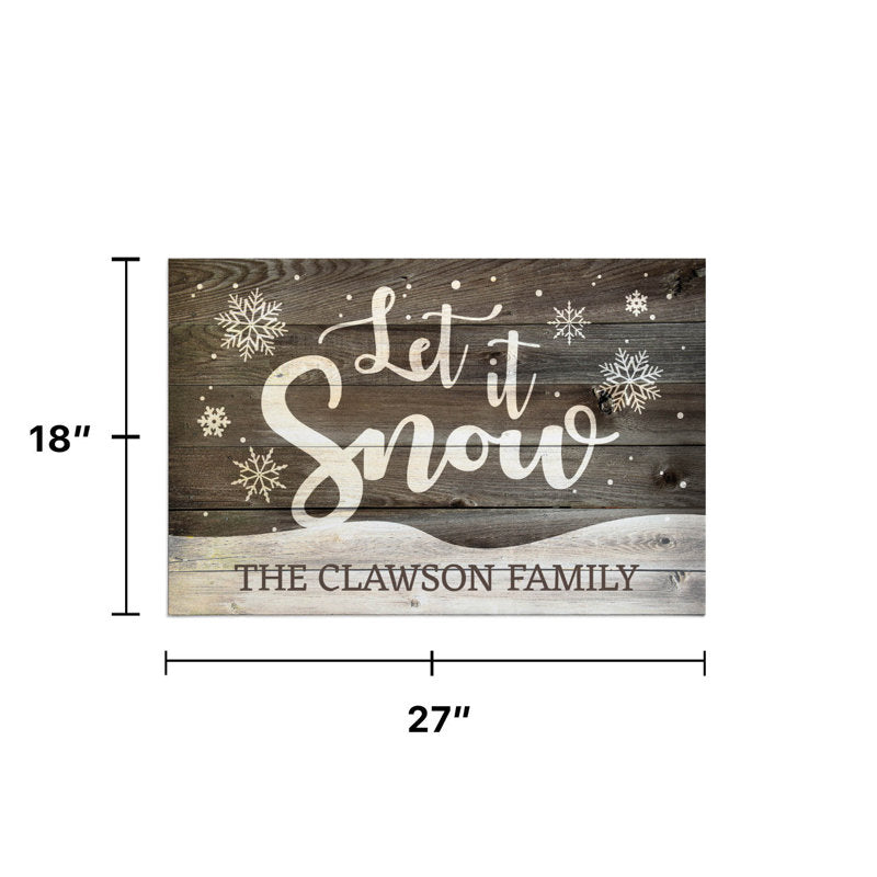 Cithlaly Non-Slip Christmas Doormat