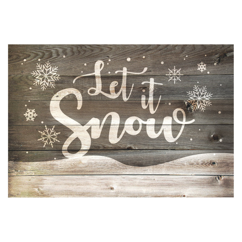 Cithlaly Non-Slip Christmas Doormat