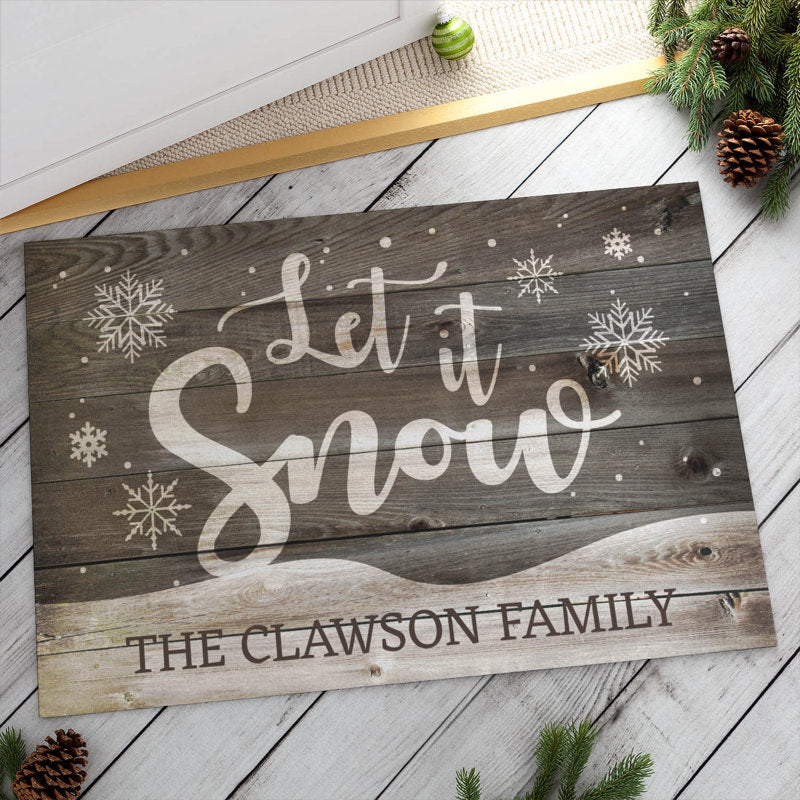 Cithlaly Non-Slip Christmas Doormat