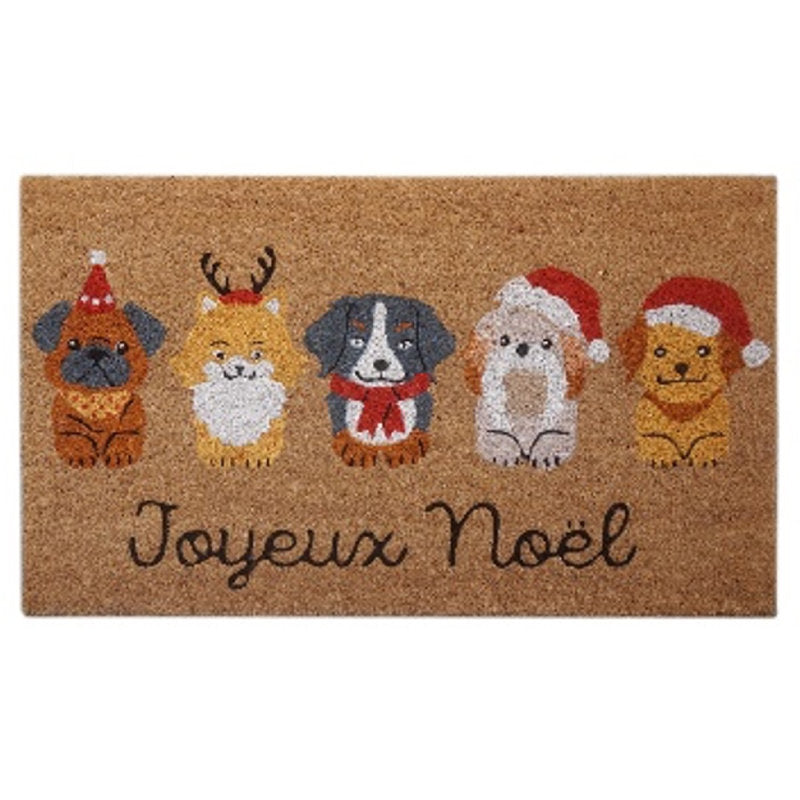 Coir Door Mat (Joyeux Noel - Pets)